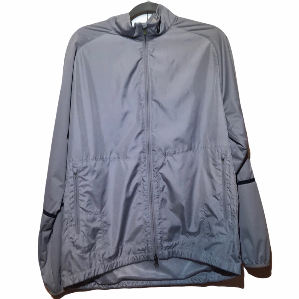 Nike men’s gray golf full zip windbreaker